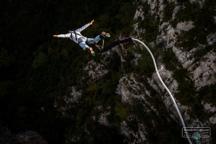 photo saut elastique artuby verdon